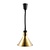 Buffalo Conical Retractable Heat Shade Pale Gold Finish