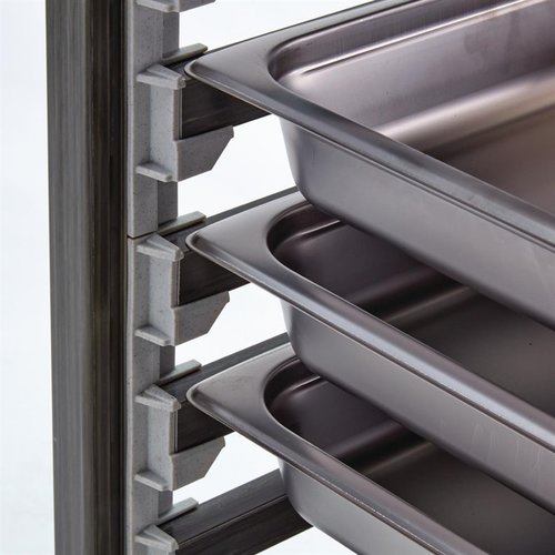 Cambro 1/1 Gastronorm Trolley 18 Pan Capacity Tall Cambro 1/1 Gastronorm Trolley 18 Pan Capacity Tall