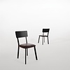 Bolero Metal & PU Side Chair Vintage Mocha (Pack 4)