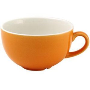 Churchill New Horizons Colour Glaze Cappuccino Cups Orange 199ml Churchill New Horizons Colour Glaze Cappuccino Cups Orange 199ml
