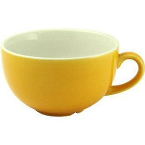 Churchill New Horizons Colour Glaze Cappuccino Cups Yellow 199ml Churchill New Horizons Colour Glaze Cappuccino Cups Yellow 199ml