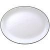 Churchill Black Line Oval Platters 254mm (Pack of 12) Churchill Black Line Oval Platters 254mm (Pack of 12)