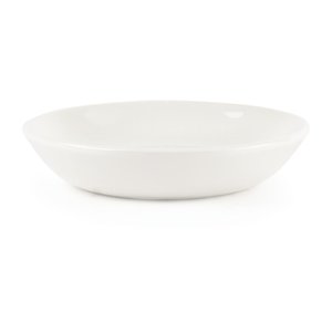 Churchill Plain Whiteware Butter Dish (Pack of 24) Churchill Plain Whiteware Butter Dish (Pack of 24)