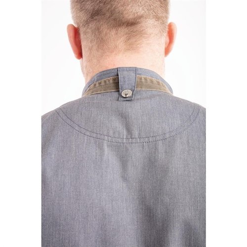 Chef Works Urban Dorset Antique Wide Chefs Fartuch na szelkach, ziemisty brąz