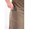 Chef Works Urban Dorset Antique Wide Chefs Bib Apron Earth Brown