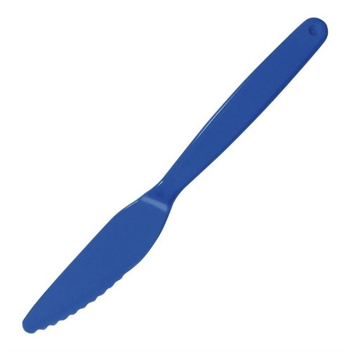 Olympia Kristallon Polycarbonate Knife Blue (Pack of 12) Olympia Kristallon Polycarbonate Knife Blue (Pack of 12)