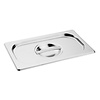 Vogue Stainless Steel Gastronorm Pan 1/9 100 mm (Pack of 6)