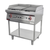 XXLselect Gas Charbroiler 14 kW on Open Base