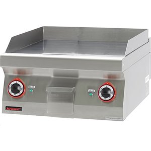 XXLselect Countertop Electric Griddle 596 x 560 mm, Smooth, Chromed Chromed, 8 kW, 400V XXLselect Countertop Electric Griddle 596 x 560 mm, Smooth, Chromed Chromed, 8 kW, 400V