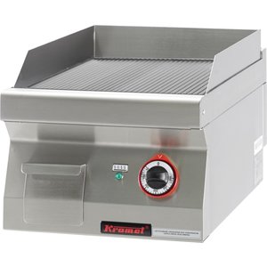 XXLselect Gazowa płyta grillowa 396 x 560 mm, ryflowana, chromowana, 5,50 kW, nastawna XXLselect Gazowa płyta grillowa 396 x 560 mm, ryflowana, chromowana, 5,50 kW, nastawna