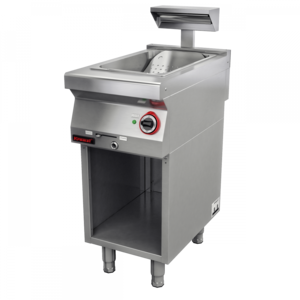 XXLselect French fries heater with IR heater on a closed cabinet base XXLselect French fries heater with IR heater on a closed cabinet base