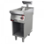 XXLselect French fries heater with IR heater on a closed cabinet base