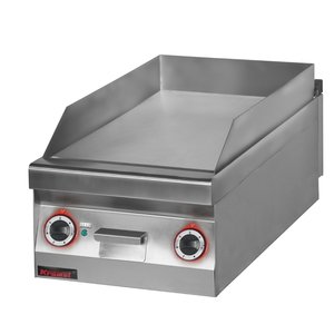 XXLselect Elektryczna płyta grillowa 446 x 726 mm, gładka, chromowana, 6 kW, 400V, nastawna XXLselect Elektryczna płyta grillowa 446 x 726 mm, gładka, chromowana, 6 kW, 400V, nastawna