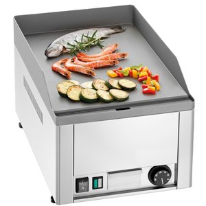 Neumarker Elektryczna płyta grillowa 320 x 480 mm, gładka, żeliwna, 3 kW, nastawna, 50-270°C Neumarker Elektryczna płyta grillowa 320 x 480 mm, gładka, żeliwna, 3 kW, nastawna, 50-270°C