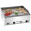 Neumarker Elektryczna płyta grillowa 650 x 480 mm, gładka, żeliwna, 2 strefy grzewcze, 6 kW, 400V, nastawna, 50-270°C