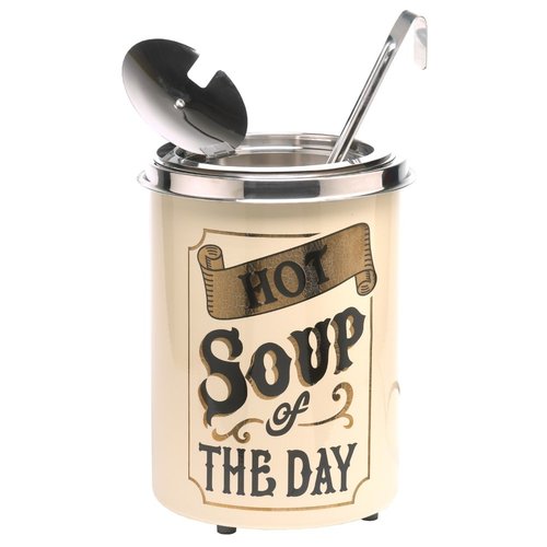 Neumarker Kociołek 5 L na zupę ze stali nierdzewnej 0,3 kW, beżowy Neumarker Kociołek 5 L na zupę ze stali nierdzewnej 0,3 kW, beżowy