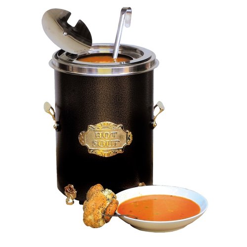 Neumarker Black Stainless Steel Soup Kettle 5 L, 0,3 kW Neumarker Black Stainless Steel Soup Kettle 5 L, 0,3 kW
