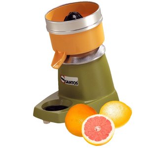 Santos Orange Juicer, 20-40 L/h, 130W, 1800 rpm. with Manual Feed Santos Orange Juicer, 20-40 L/h, 130W, 1800 rpm. with Manual Feed