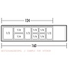 Neumarker Top unit for storing ingredients 1 x GN 1/2; 2 x 1/3 GN; 2 x 1/4 GN; 4x 1/6 GN, 1600x370x(h)440mm 150W from 2 to 8°C Neumarker Top unit for storing ingredients 1 x GN 1/2; 2 x 1/3 GN; 2 x 1/4 GN; 4x 1/6 GN, 1600x370x(h)440mm 150W from 2 to 8°C