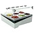 Neumarker Refrigerated Display Rectangular, 6 x 1/6 GN, from 4°C to 8°C, Countertop, White