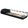 Neumarker Sushi or tapas Top Unit 6x 1/3 GN, 163W, from 2 to 6°C with Compressor on the Left Side