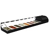 Neumarker Sushi or tapas Top Unit 8x 1/3 GN, 165W, from 2 to 6°C with Compressor on the Right Side