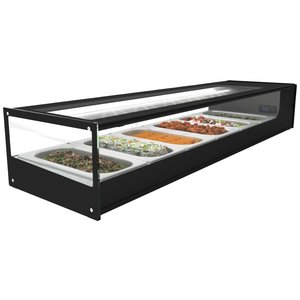 Neumarker Sushi or tapas Top Unit 6x 1/3 GN, 175W, from 0 to 4°C Neumarker Sushi or tapas Top Unit 6x 1/3 GN, 175W, from 0 to 4°C