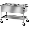 Neumarker Mobile Electric Bain Marie, 3-Chamber, GN 1/1, 2 kW Neumarker Mobile Electric Bain Marie, 3-Chamber, GN 1/1, 2 kW
