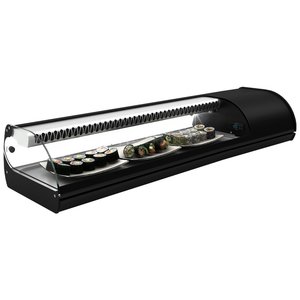 Neumarker Sushi or tapas Top Unit 4x 1/3 GN, 218W, from 2 to 6°C with Compressor on the Right Side Neumarker Sushi or tapas Top Unit 4x 1/3 GN, 218W, from 2 to 6°C with Compressor on the Right Side