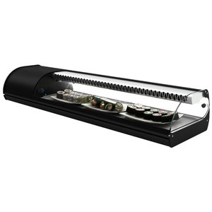 Neumarker Sushi or tapas Top Unit 6x 1/3 GN, 220W, from 2 to 6°C with Compressor on the Left Side Neumarker Sushi or tapas Top Unit 6x 1/3 GN, 220W, from 2 to 6°C with Compressor on the Left Side