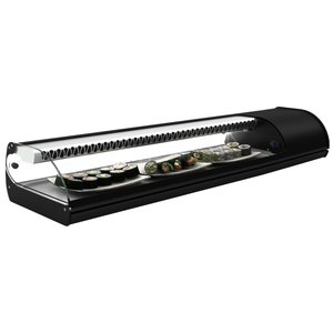 Neumarker Sushi or tapas Top Unit 8x 1/3 GN, 222W, from 2 to 6°C with Compressor on the Right Side Neumarker Sushi or tapas Top Unit 8x 1/3 GN, 222W, from 2 to 6°C with Compressor on the Right Side