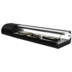 Neumarker Nadstawa chłodnicza do sushi lub tapas 8x 1/3 GN, 222W, od 2 do 6°C z agregatem po lewej stronie Neumarker Nadstawa chłodnicza do sushi lub tapas 8x 1/3 GN, 222W, od 2 do 6°C z agregatem po lewej stronie