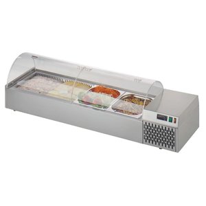 Neumarker Top unit for storing ingredients 2x 1/1 GN, 330W, from 0 to 4°C Neumarker Top unit for storing ingredients 2x 1/1 GN, 330W, from 0 to 4°C