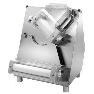 Neumarker Two Stage Dough Roller to 320 mm, Thickness from 0,3 to 5,5 mm 0,37 kW with Ublique Loading Neumarker Two Stage Dough Roller to 320 mm, Thickness from 0,3 to 5,5 mm 0,37 kW with Ublique Loading