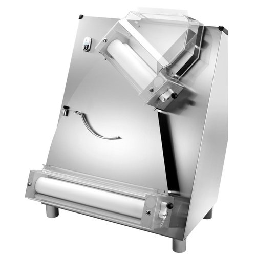 Neumarker Two Stage Dough Roller to 420 mm, Thickness from 0,3 to 5,5 mm 0,37 kW with Ublique Loading Neumarker Two Stage Dough Roller to 420 mm, Thickness from 0,3 to 5,5 mm 0,37 kW with Ublique Loading