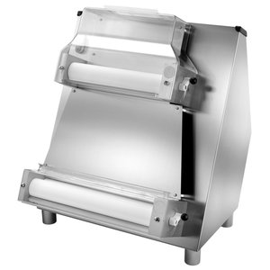 Neumarker Two Stage Dough Roller to 420 mm, Thickness from 0,3 to 5,5 mm 0,37 kW with Linear Loading Neumarker Two Stage Dough Roller to 420 mm, Thickness from 0,3 to 5,5 mm 0,37 kW with Linear Loading