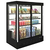 Neumarker Refrigerated Display Rectangular, from 4°C to 8°C, Countertop, Black