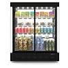 Neumarker Refrigerated Display Rectangular, from 4°C to 8°C, Countertop, Black