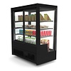Neumarker Refrigerated Display Rectangular, from 4°C to 8°C, Countertop, Black