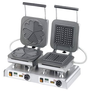 Neumarker Waffle Maker with interchangeable Plates, 2x 2,2 kW Neumarker Waffle Maker with interchangeable Plates, 2x 2,2 kW