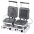 Neumarker Waffle Maker with interchangeable Plates, 2x 2,2 kW