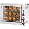 Neumarker Electric Rotisserie Grill 3 Splits, 12 Chickens, 5 kW, 400V with Drain Tap Neumarker Electric Rotisserie Grill 3 Splits, 12 Chickens, 5 kW, 400V with Drain Tap