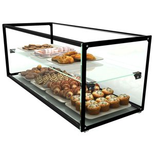 Neumarker Double Rectangular Buffet Display 390 x 920 mm, Black Neumarker Double Rectangular Buffet Display 390 x 920 mm, Black