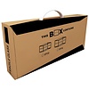 Neumarker Double Rectangular Buffet Display 390 x 920 mm, Black