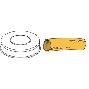Neumarker Pasta Nozzle Disk Ø 50 mm Cannellone Neumarker Pasta Nozzle Disk Ø 50 mm Cannellone