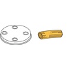 Neumarker Pasta Nozzle Disk Ø 50 mm Maccheroni Neumarker Pasta Nozzle Disk Ø 50 mm Maccheroni
