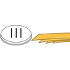 Neumarker Pasta Nozzle Disk Ø 50 mm Pappardelle Neumarker Pasta Nozzle Disk Ø 50 mm Pappardelle
