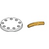 Neumarker Pasta Nozzle Disk Ø 57 mm Bucatini