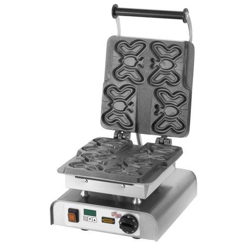 Neumarker Gofrownica do gorfów w kształcie motyla, 2,2 kW Neumarker Gofrownica do gorfów w kształcie motyla, 2,2 kW