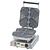 Neumarker Heart-Shaped Waffle Maker, 2,2 kW